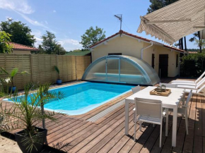 !Villa 4*MiMiZaN/Piscine chauffée/Wifi/Plage à 5mn/Clim